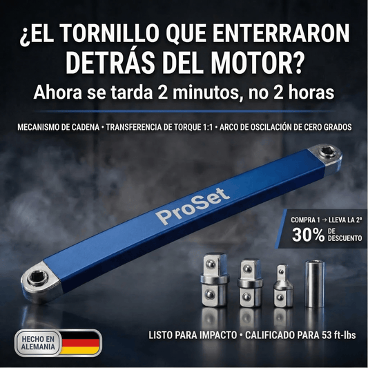 Proset - Llave de extensión descentrada