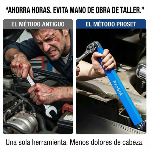 Proset - Llave de extensión descentrada